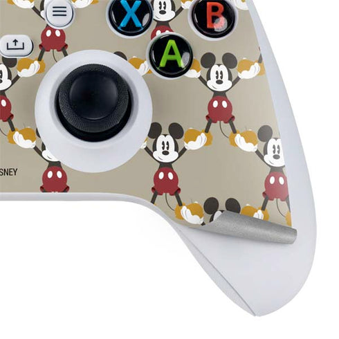 Disney Mickey Mouse Pattern Formation Xbox Series S Controller Skin